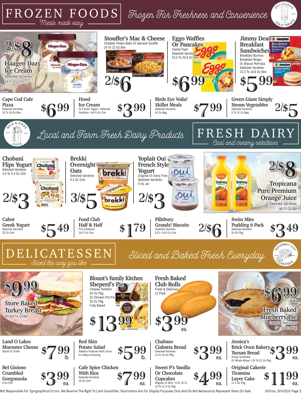 DiOrio's Supermarket DiOrio's Supermarket - Page 3