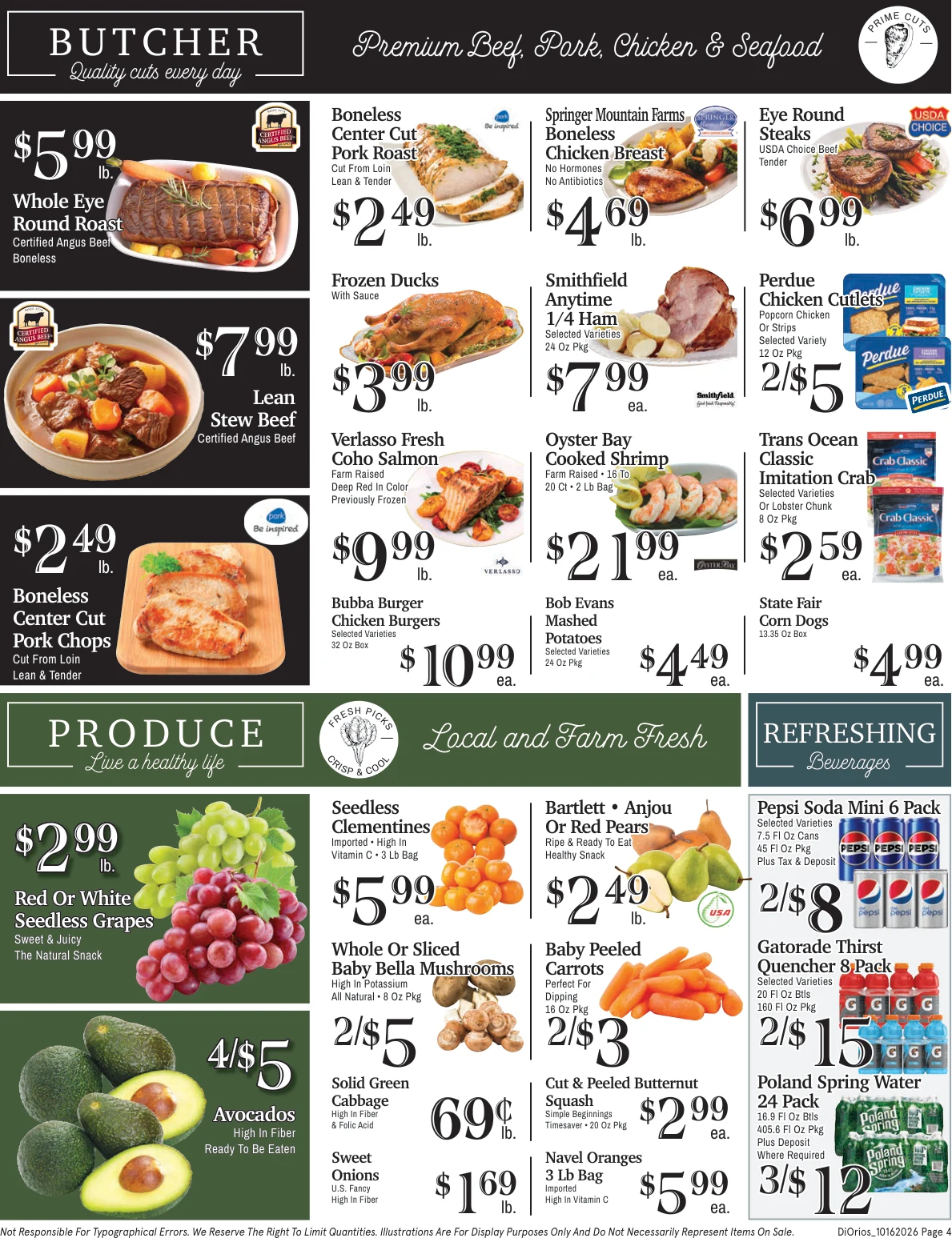 DiOrio's Supermarket DiOrio's Supermarket - Page 4