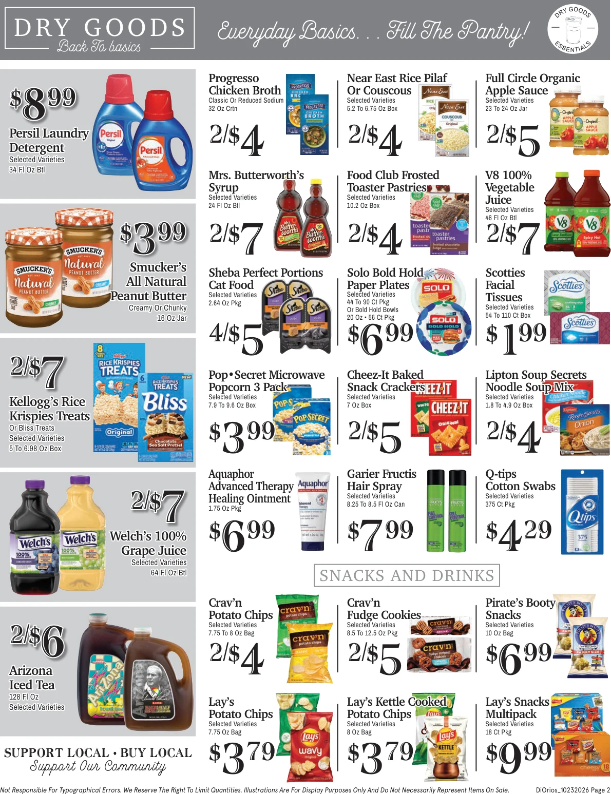 DiOrio's Supermarket DiOrio's Supermarket - Page 2