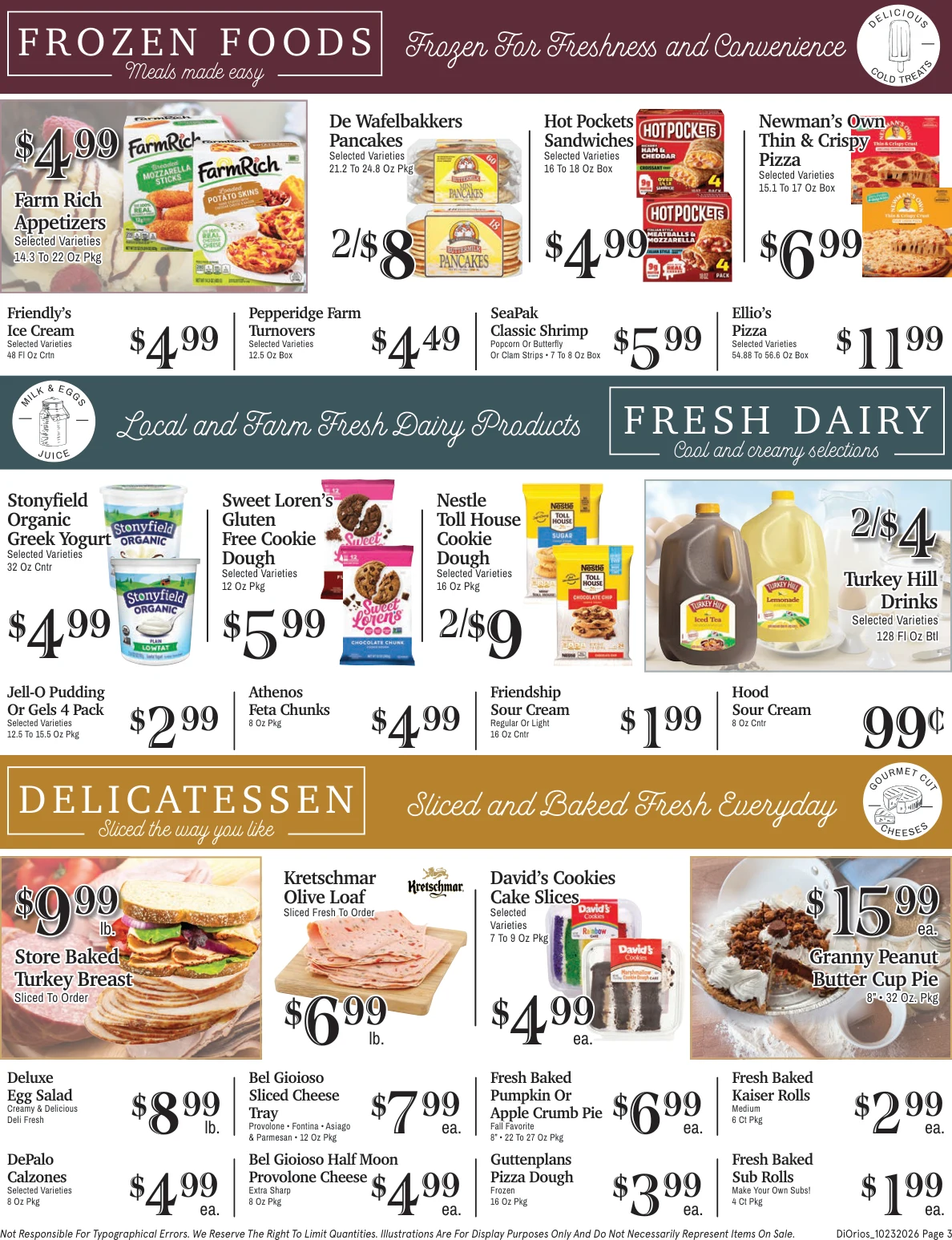 DiOrio's Supermarket DiOrio's Supermarket - Page 3