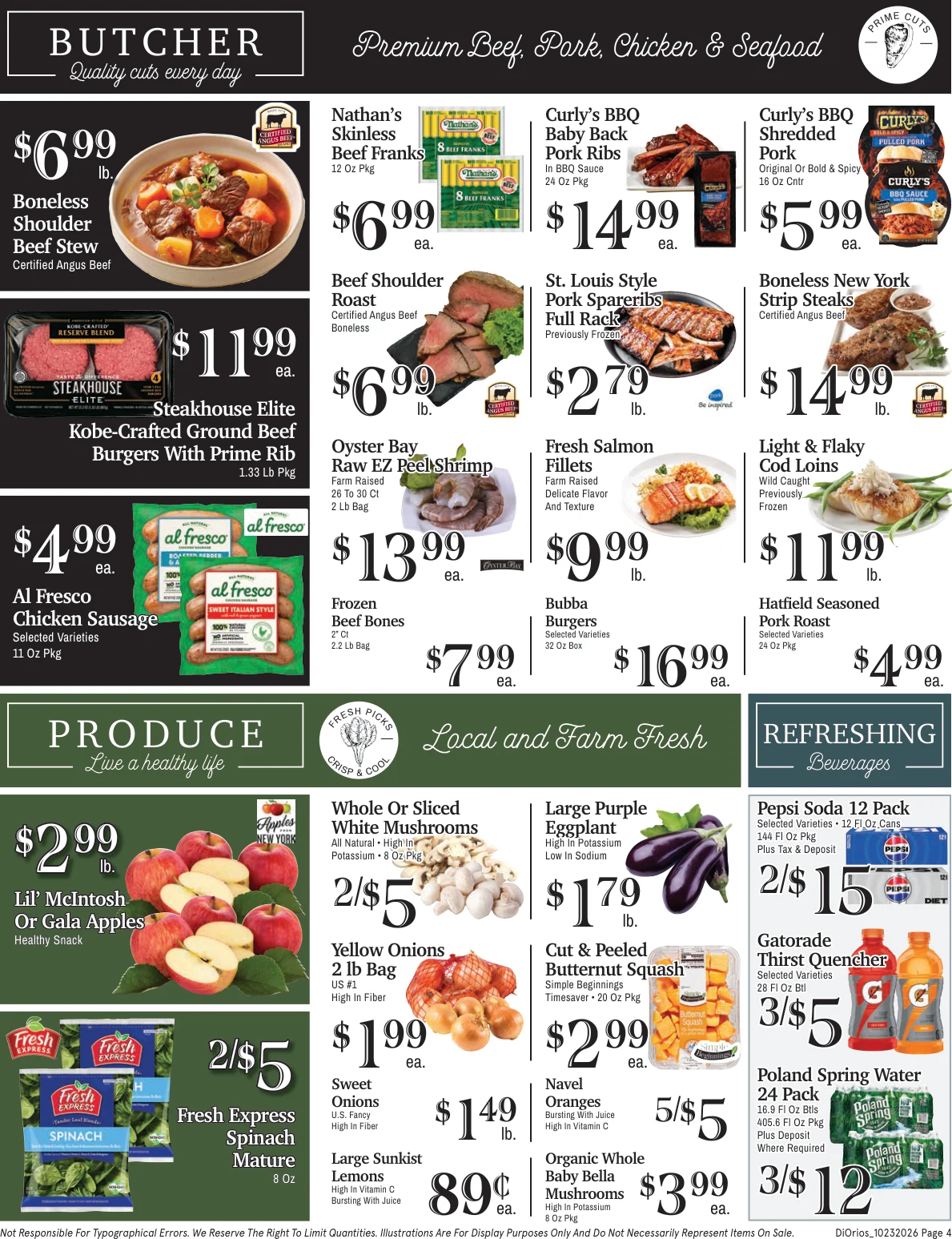 DiOrio's Supermarket DiOrio's Supermarket - Page 4