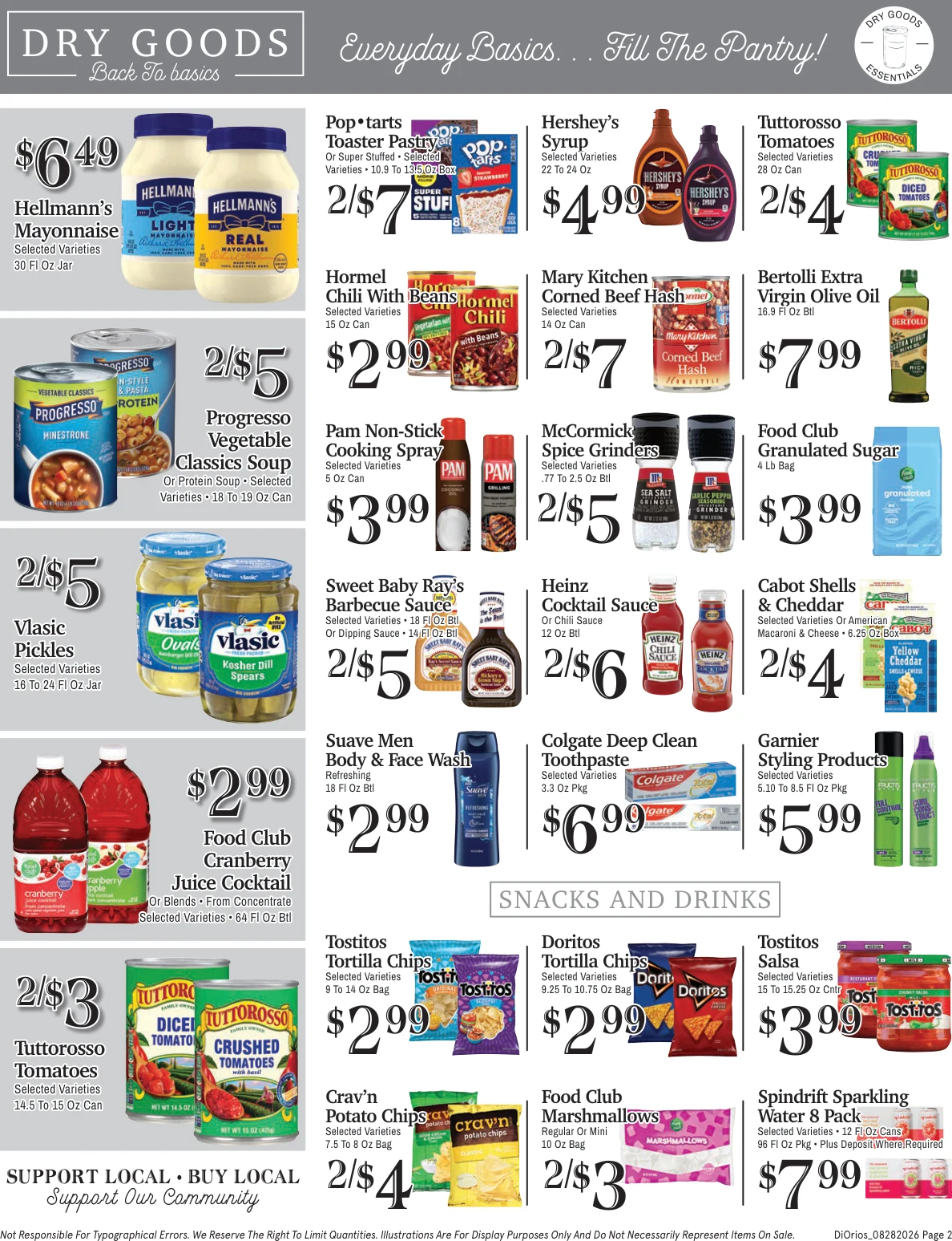 DiOrio's Supermarket DiOrio's Supermarket - Page 2