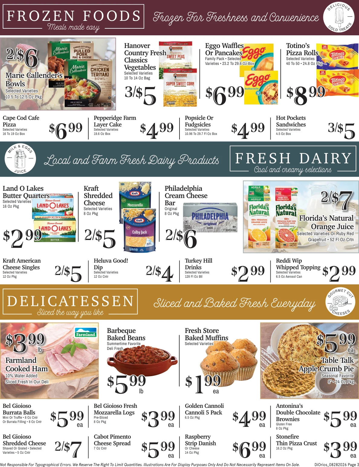 DiOrio's Supermarket DiOrio's Supermarket - Page 3