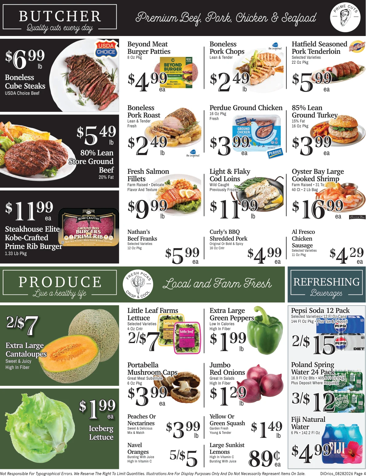 DiOrio's Supermarket DiOrio's Supermarket - Page 4