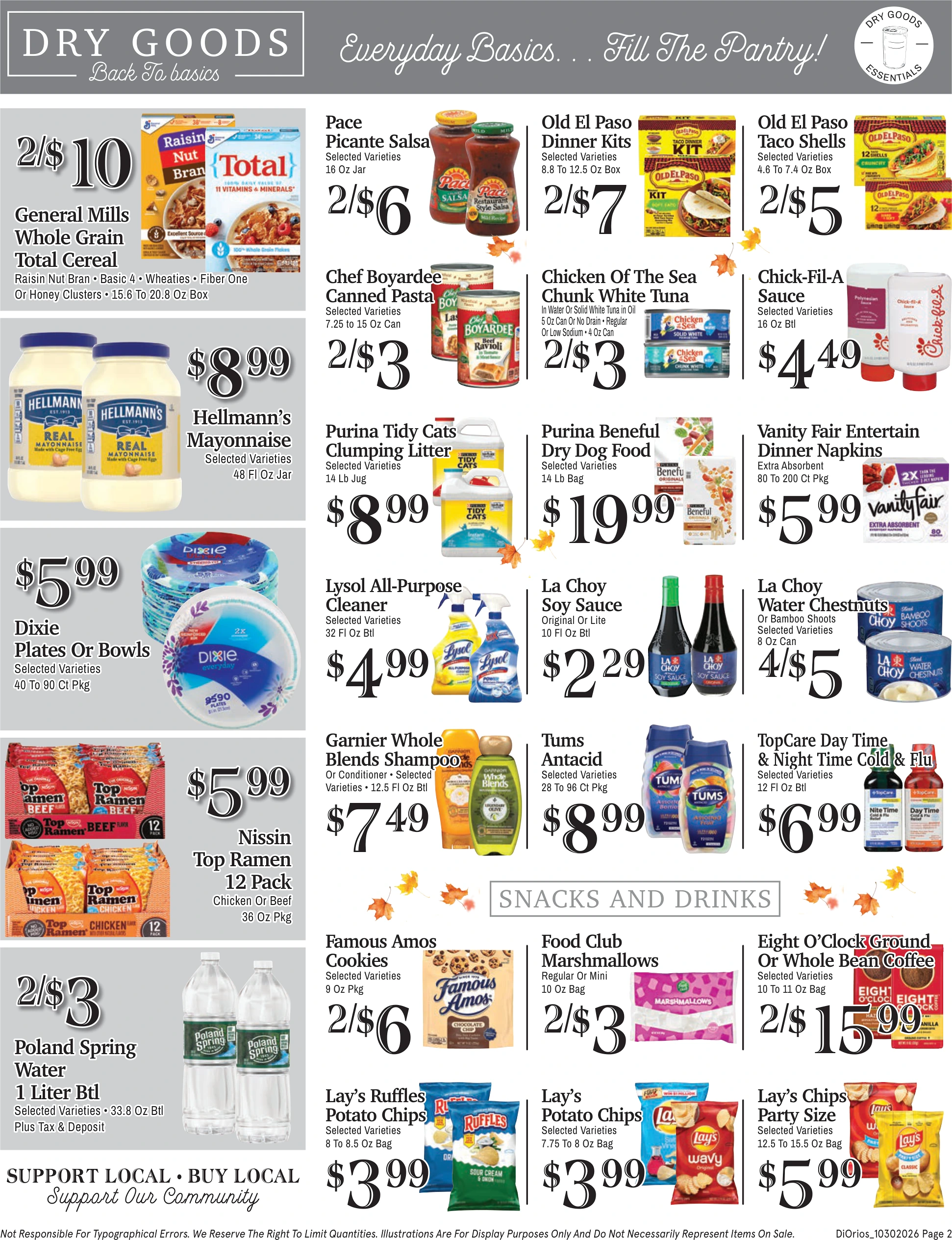 DiOrio's Supermarket DiOrio's Supermarket - Page 2