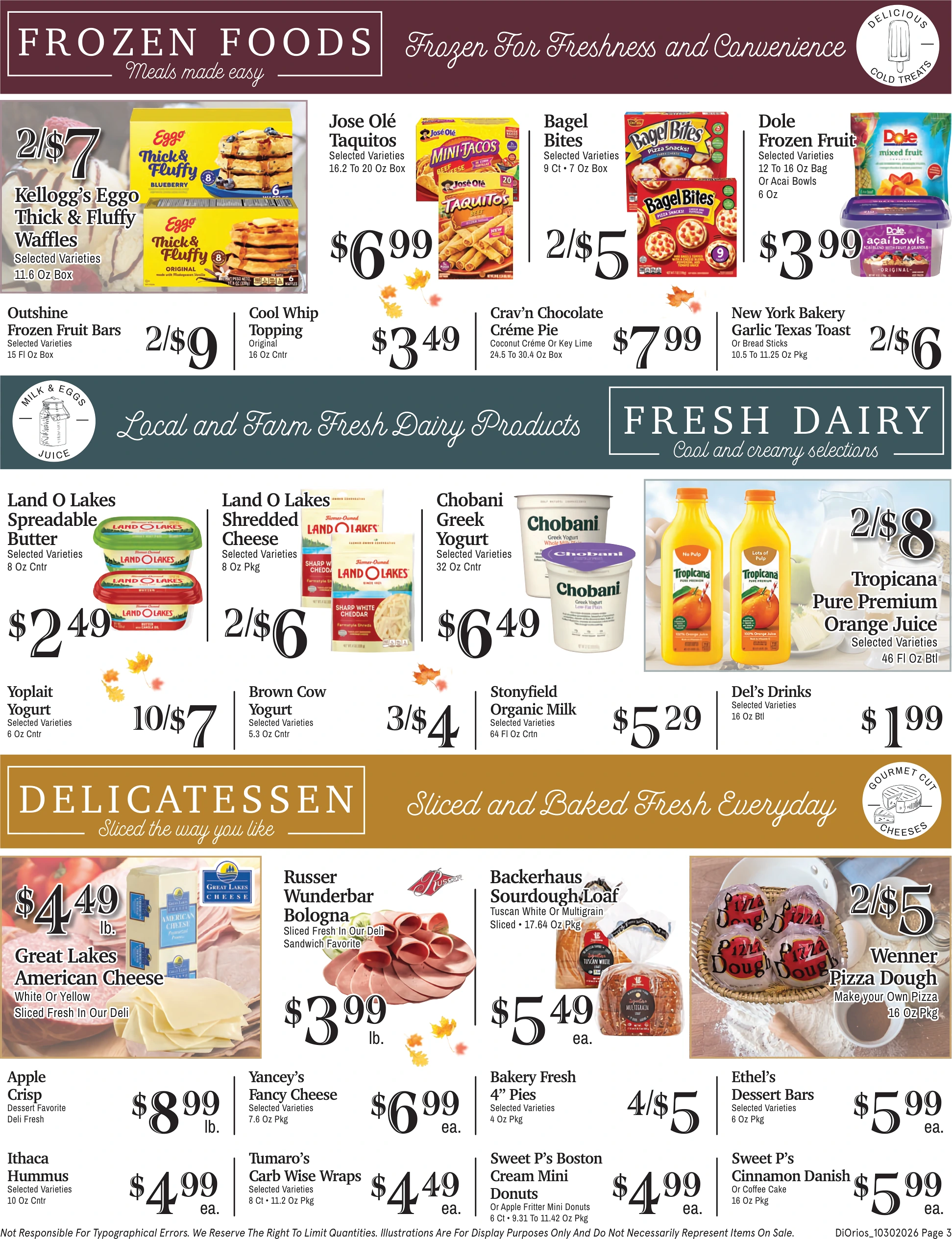 DiOrio's Supermarket DiOrio's Supermarket - Page 3