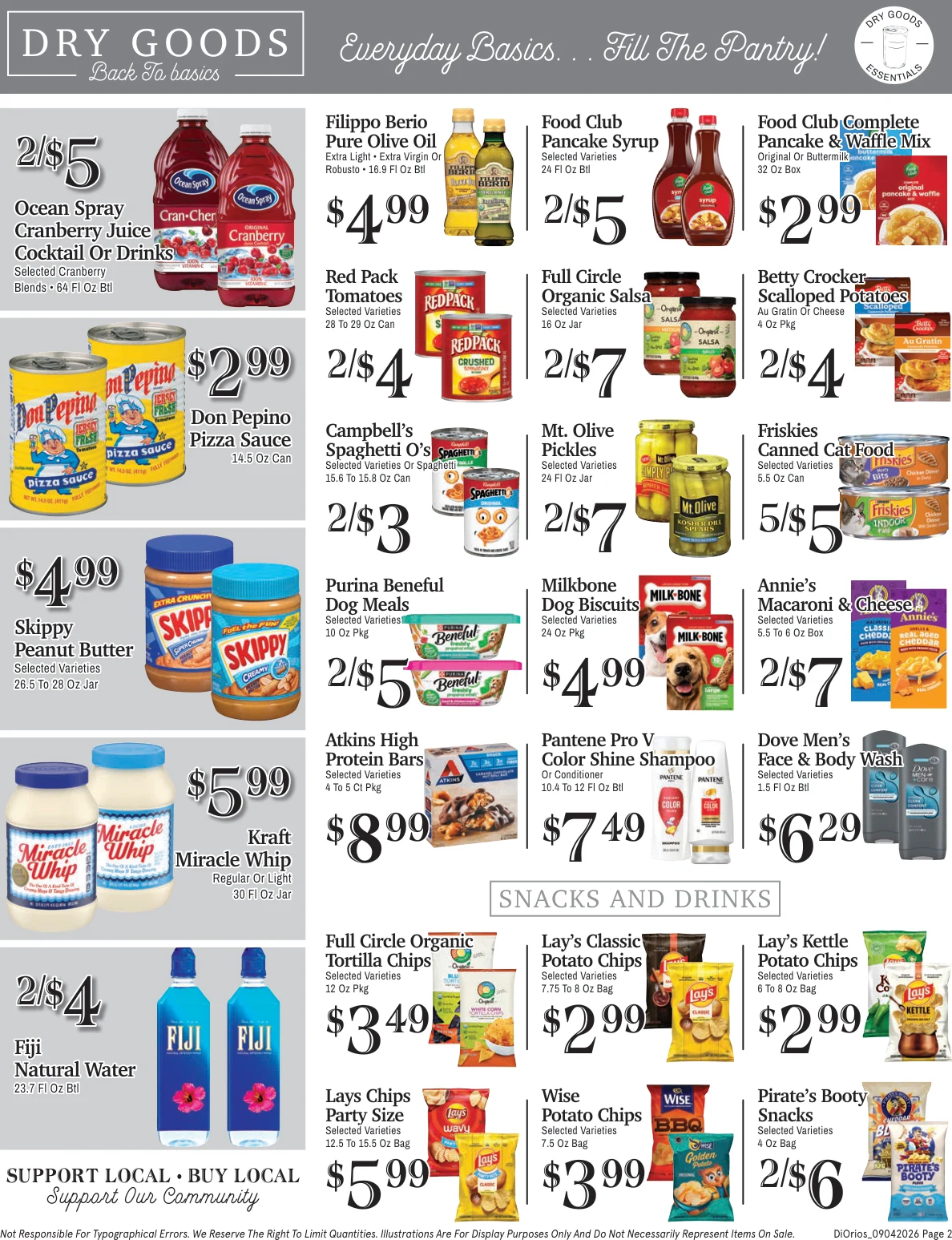 DiOrio's Supermarket DiOrio's Supermarket - Page 2
