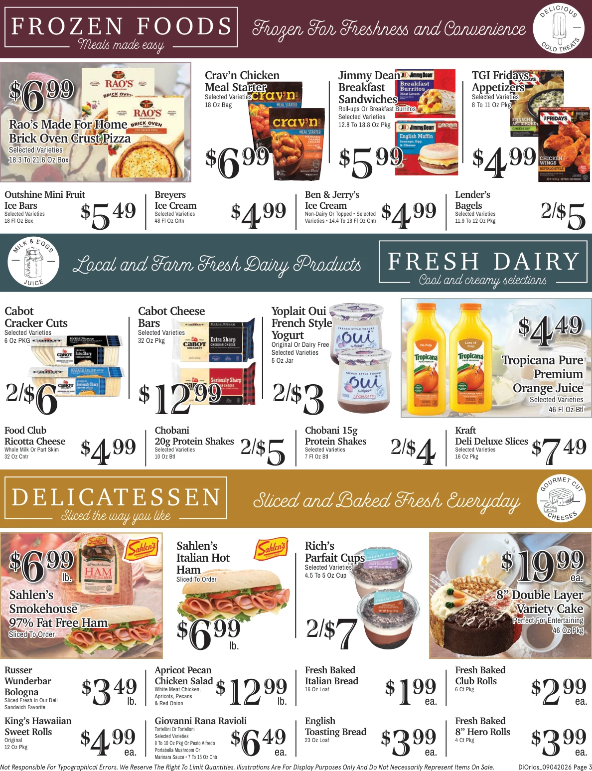 DiOrio's Supermarket DiOrio's Supermarket - Page 3