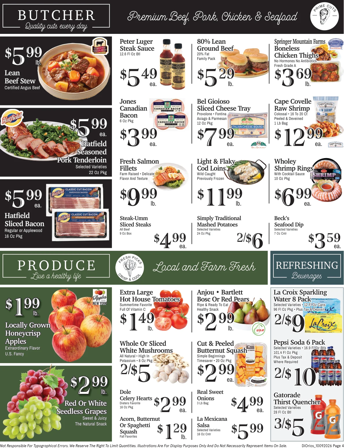 DiOrio's Supermarket DiOrio's Supermarket - Page 4