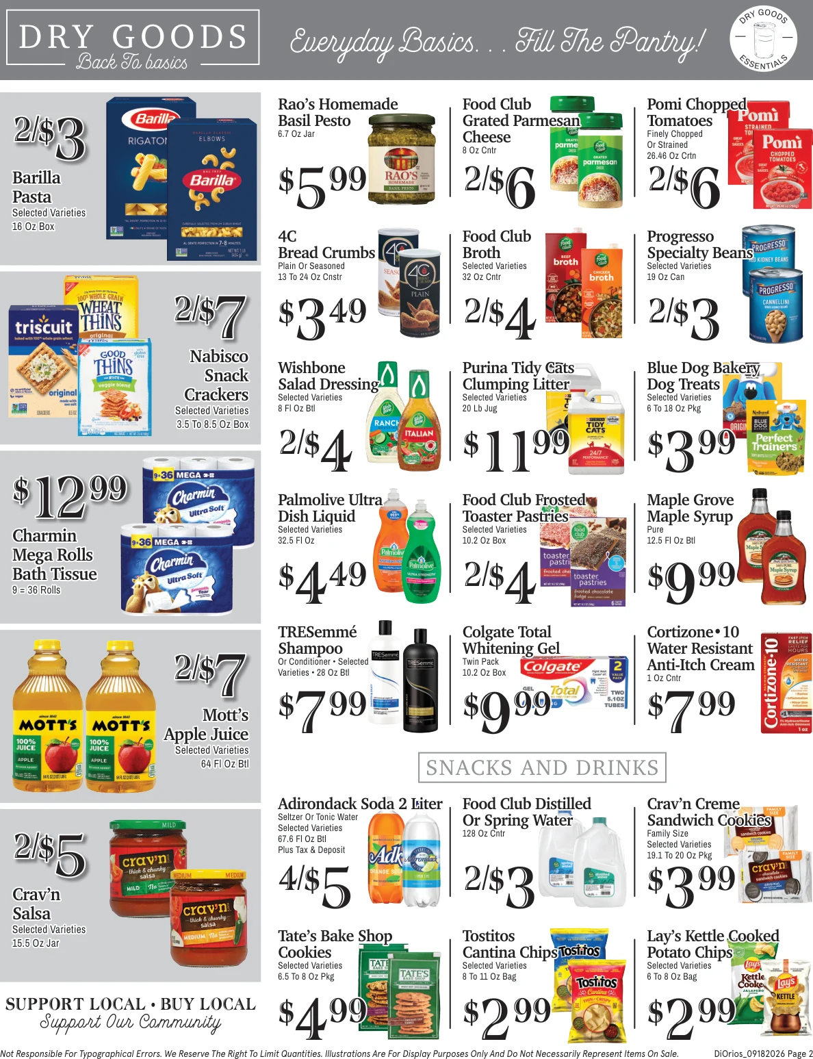 DiOrio's Supermarket DiOrio's Supermarket - Page 2