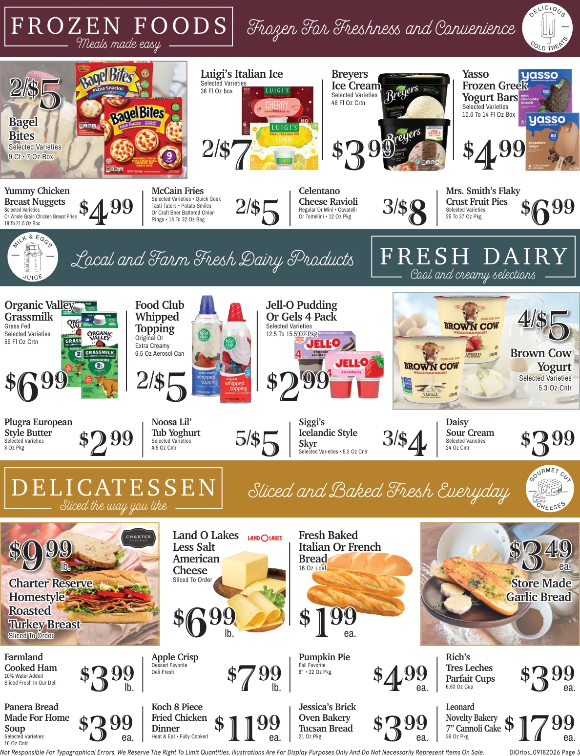 DiOrio's Supermarket DiOrio's Supermarket - Page 3