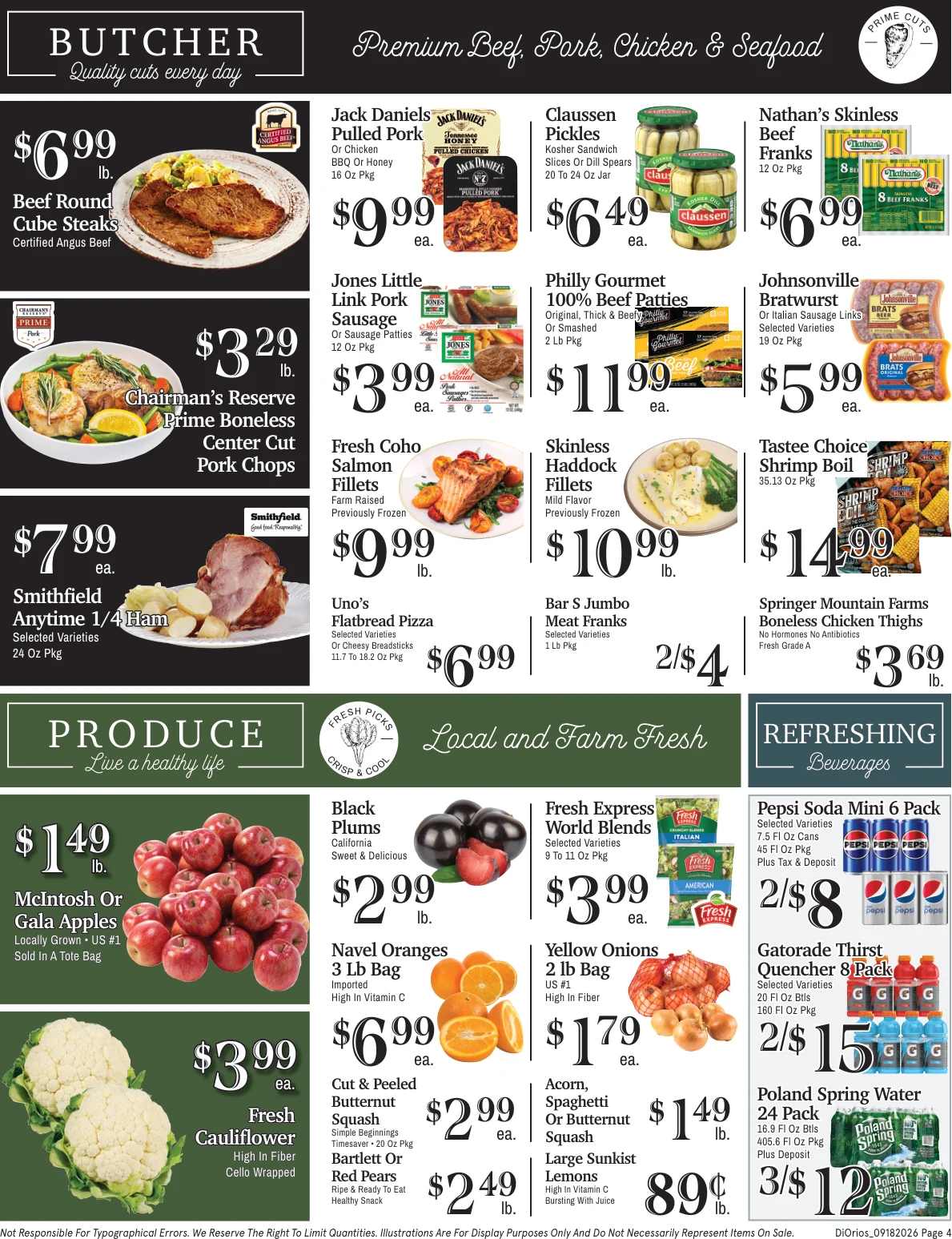 DiOrio's Supermarket DiOrio's Supermarket - Page 4