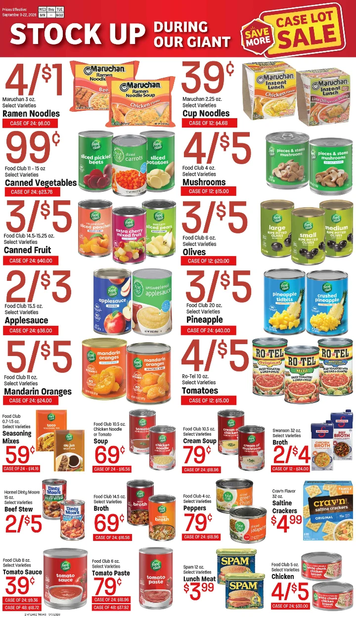 DJ's Grocery PAG AB 4pg Caselot1 - PAG AB Select - September 9, 2026 - Page 2