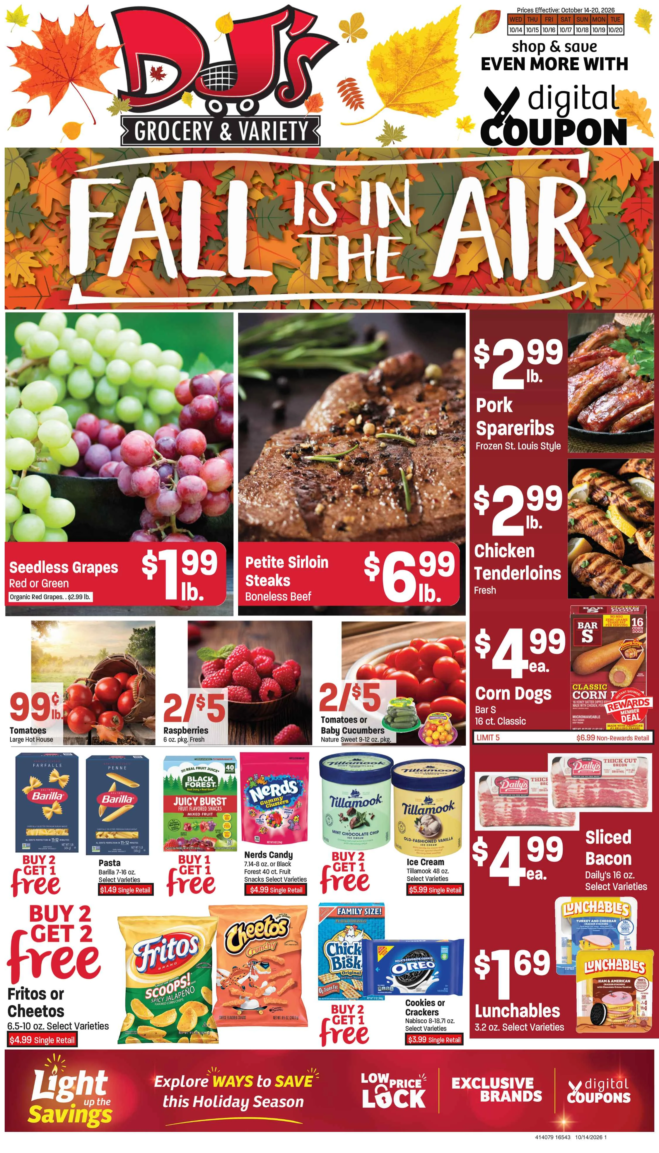 DJ's Grocery PAG AB 4pg Base1 - PAG AB Select - October 14, 2026 - Page 1