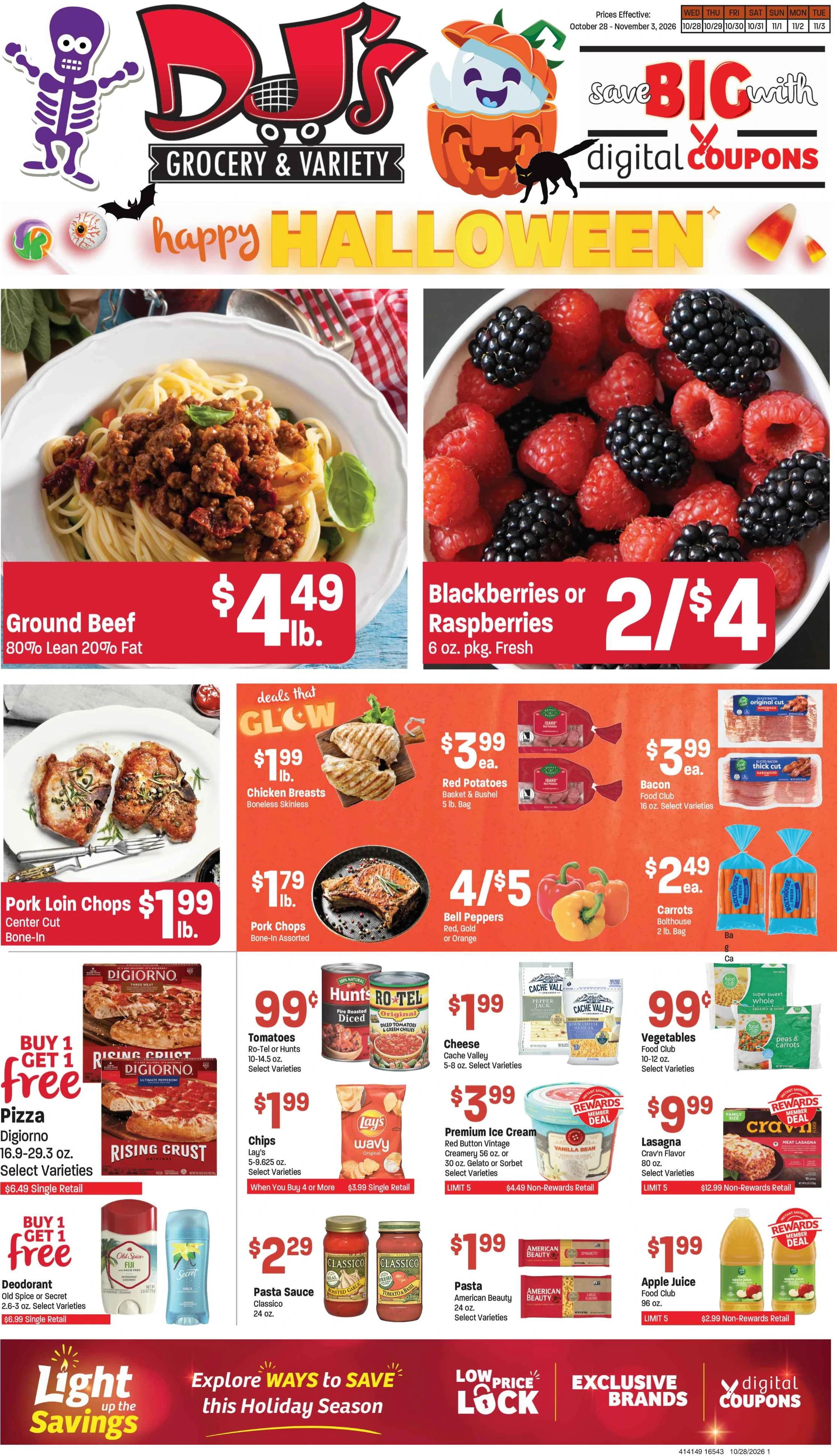 DJ's Grocery PAG AB 4pg Base1 - PAG AB Select - October 28, 2026 - Page 1