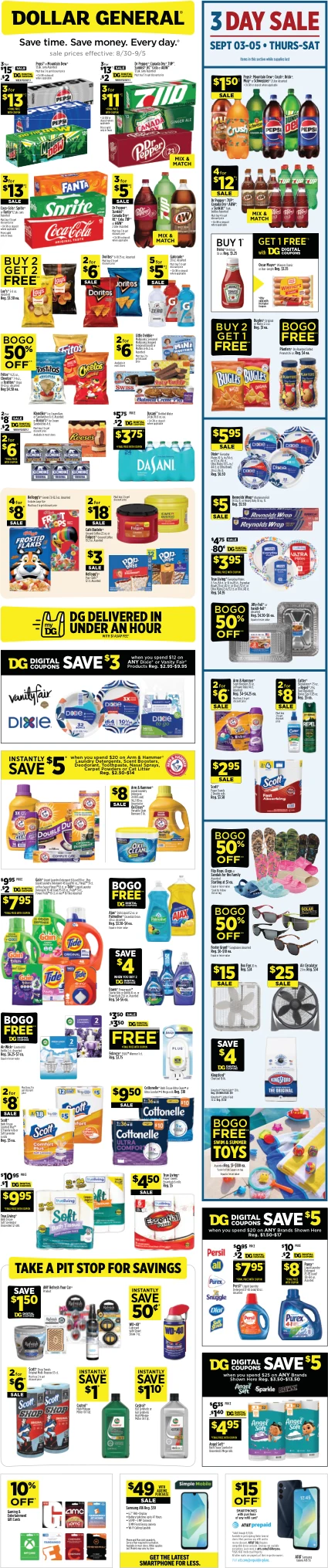 Dollar General Weekly Ad - Page 1