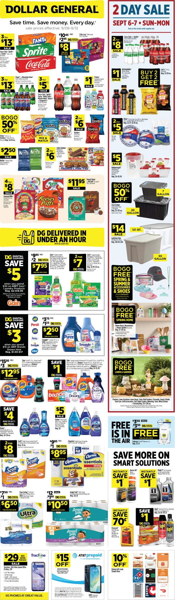Dollar General Weekly Ad - Page 1