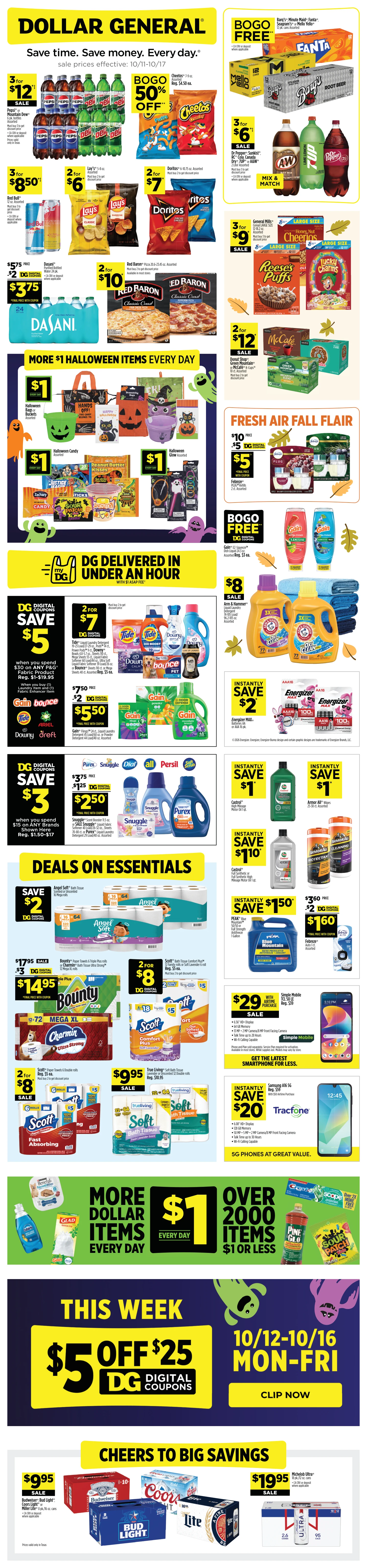Dollar General Weekly Ad - Page 1