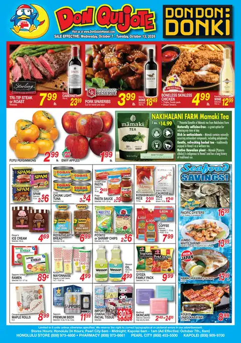 Weekly Flyer Wed, Oct 7, 2026 - Tue, Oct 13, 2026