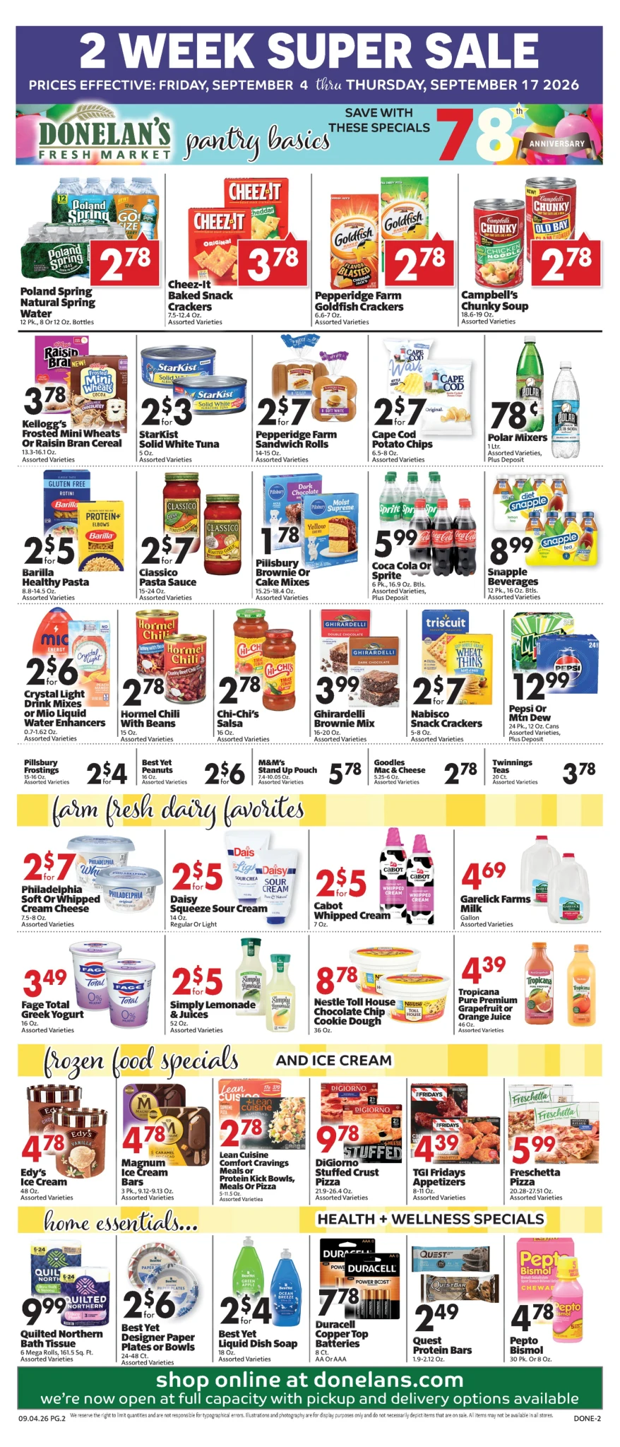 Donelans Current Ad - Page 2