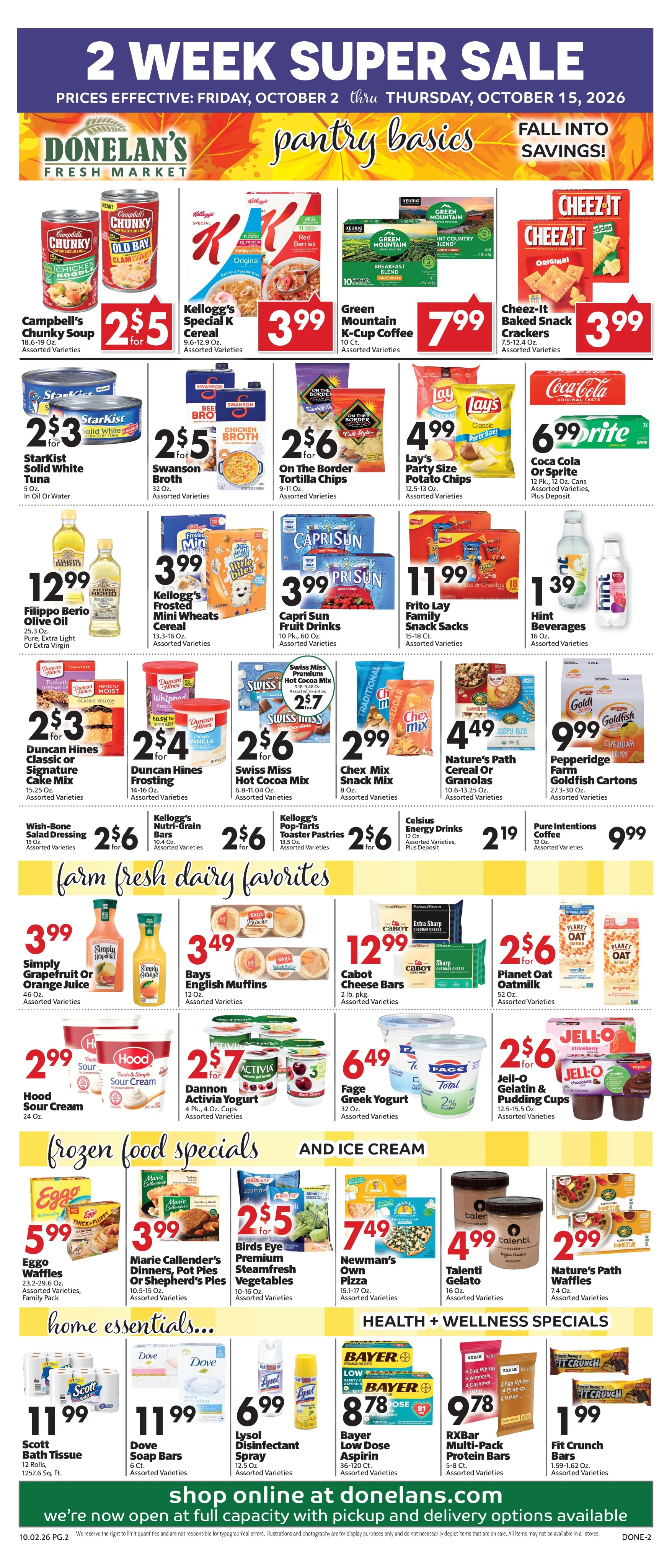 Donelans Current Ad - Page 2
