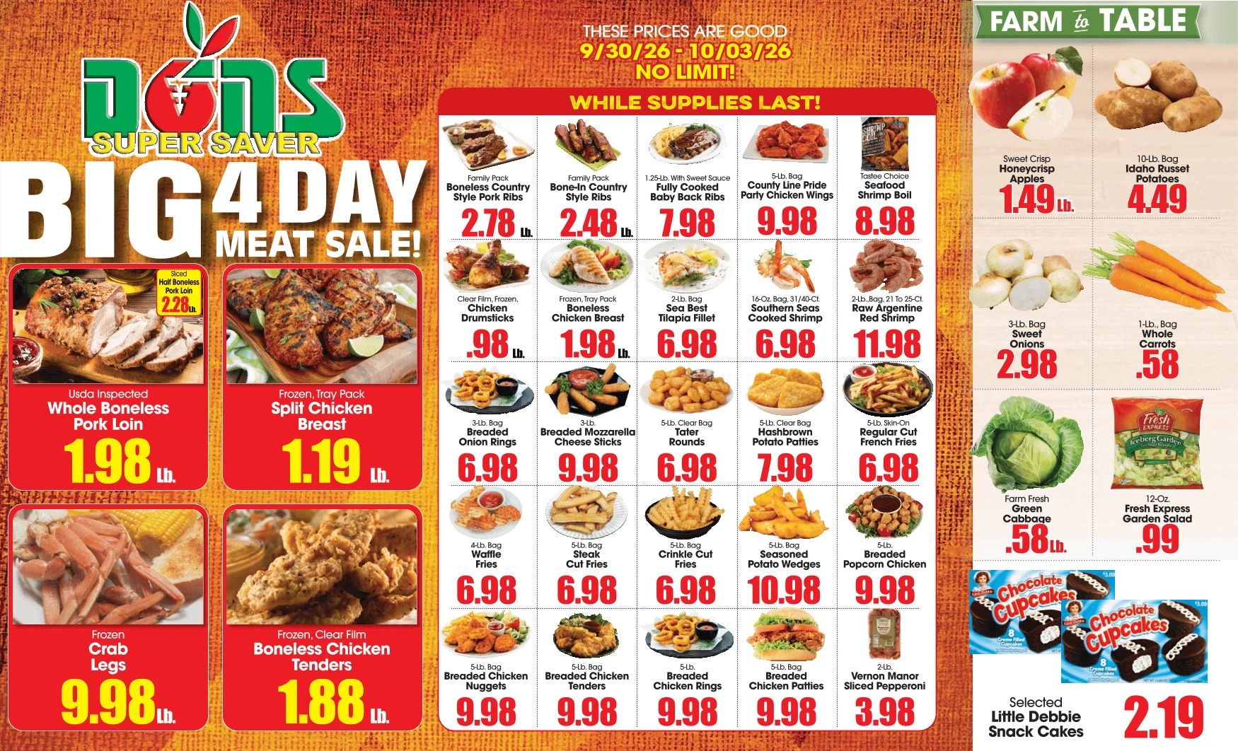Dons Super Saver BIG 4 DAY MEAT SALE - Page 2