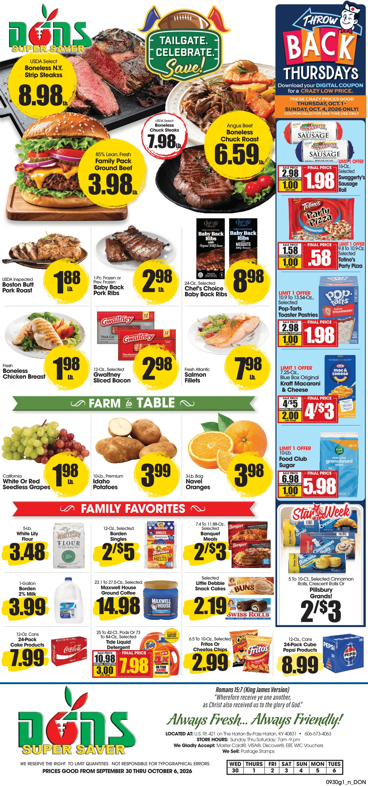 Dons Super Saver BIG 4 DAY MEAT SALE - Page 3