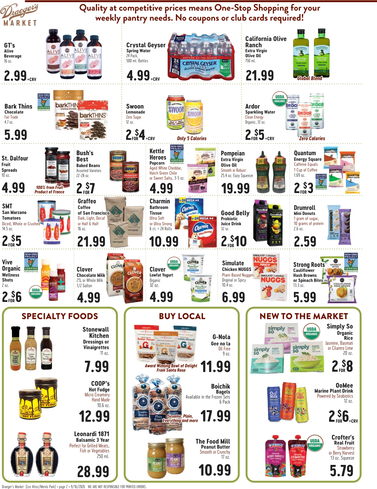 Draeger's Market - Menlo Park Draeger's Market - Menlo Park - Page 2