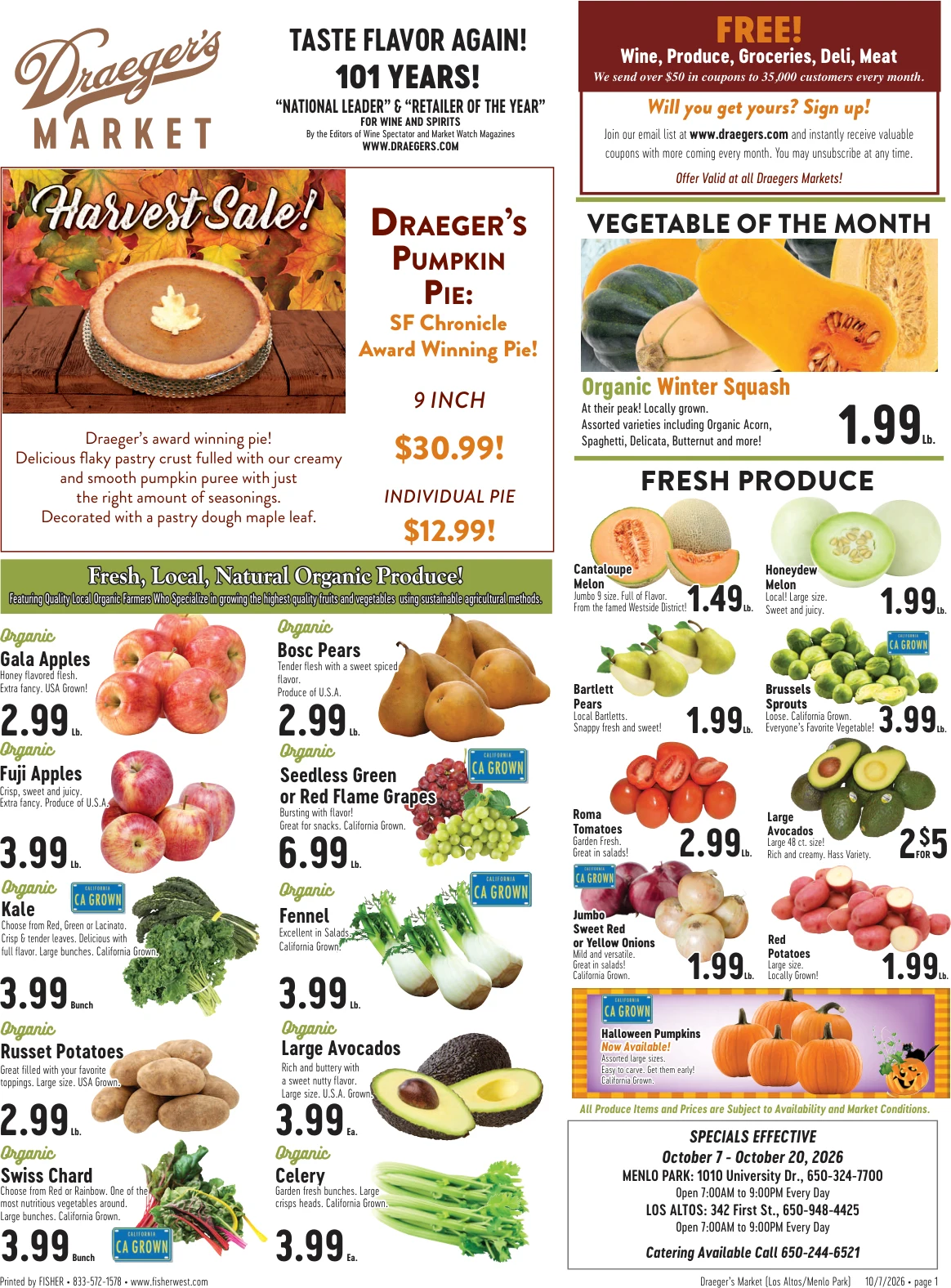 Draeger's Market - Menlo Park Draeger's Market - Menlo Park - Page 1