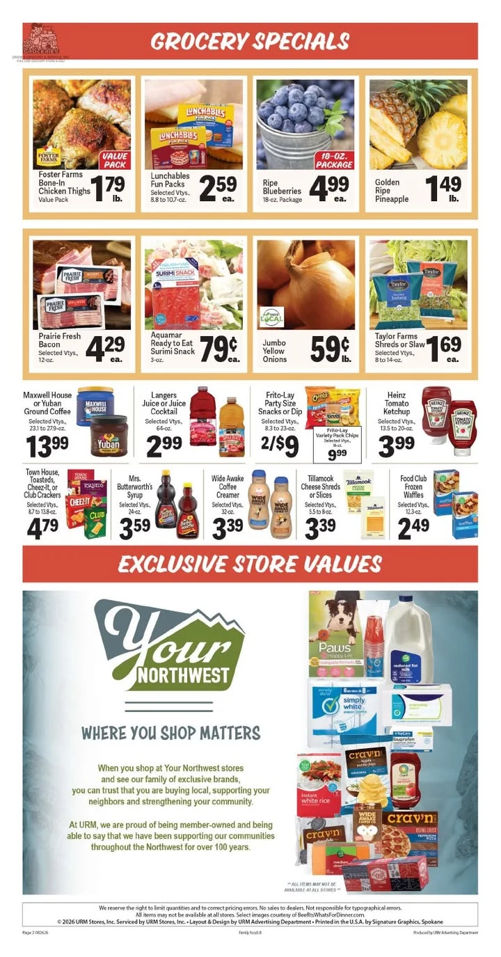 Drew's Grocery Weekly Specials - Page 2
