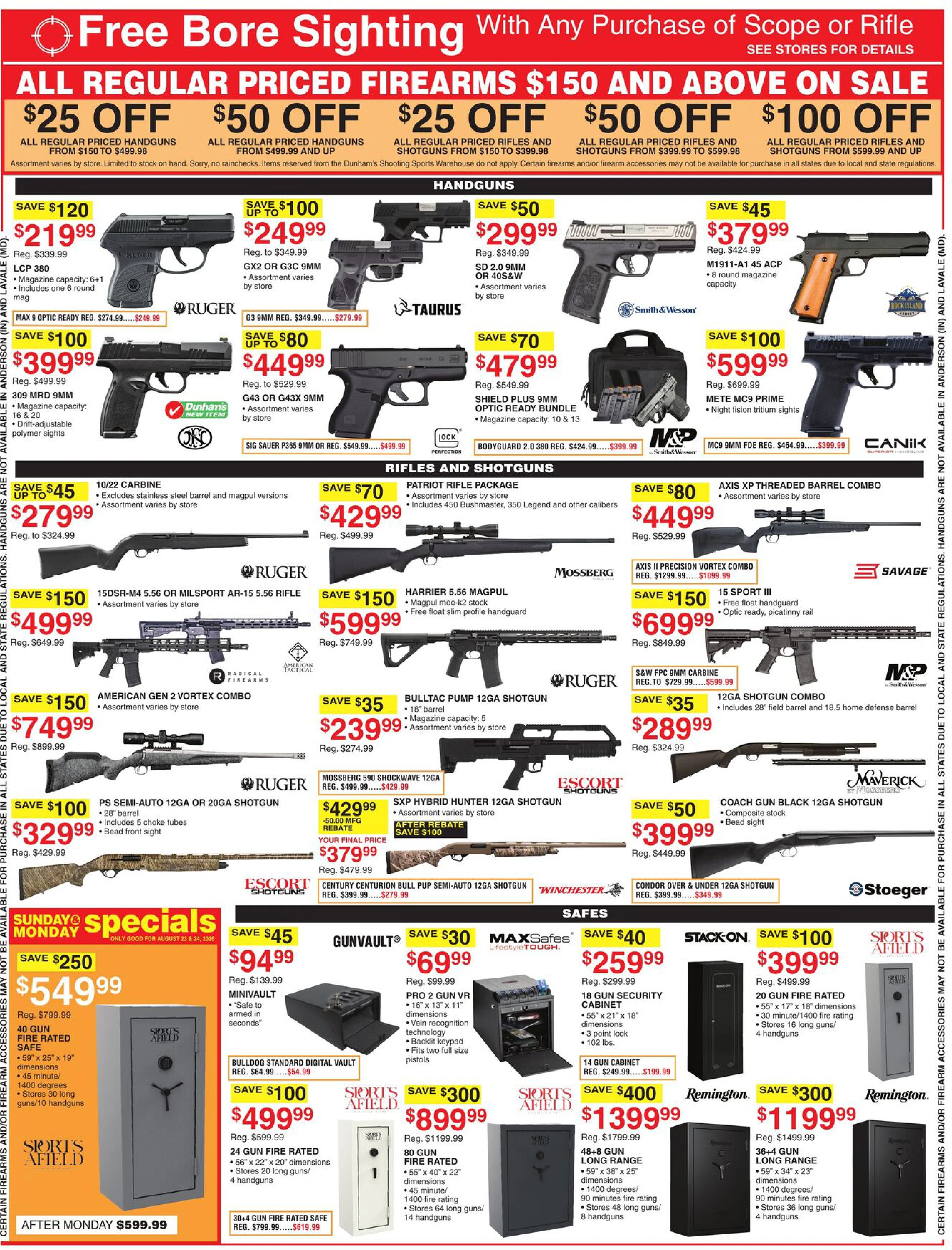 Dunham's Sports Weekly Ad - Page 4