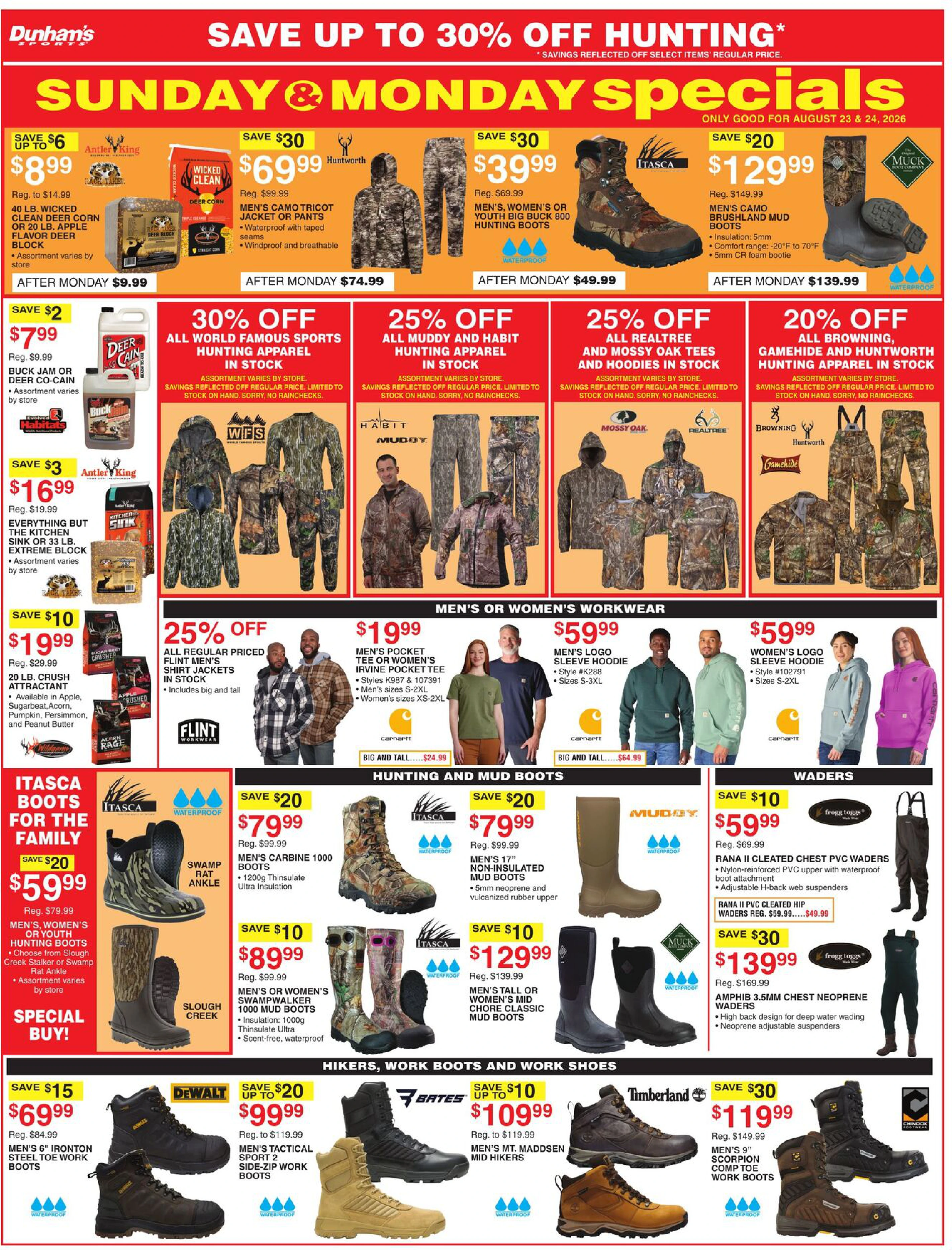 Dunham's Sports Weekly Ad - Page 8