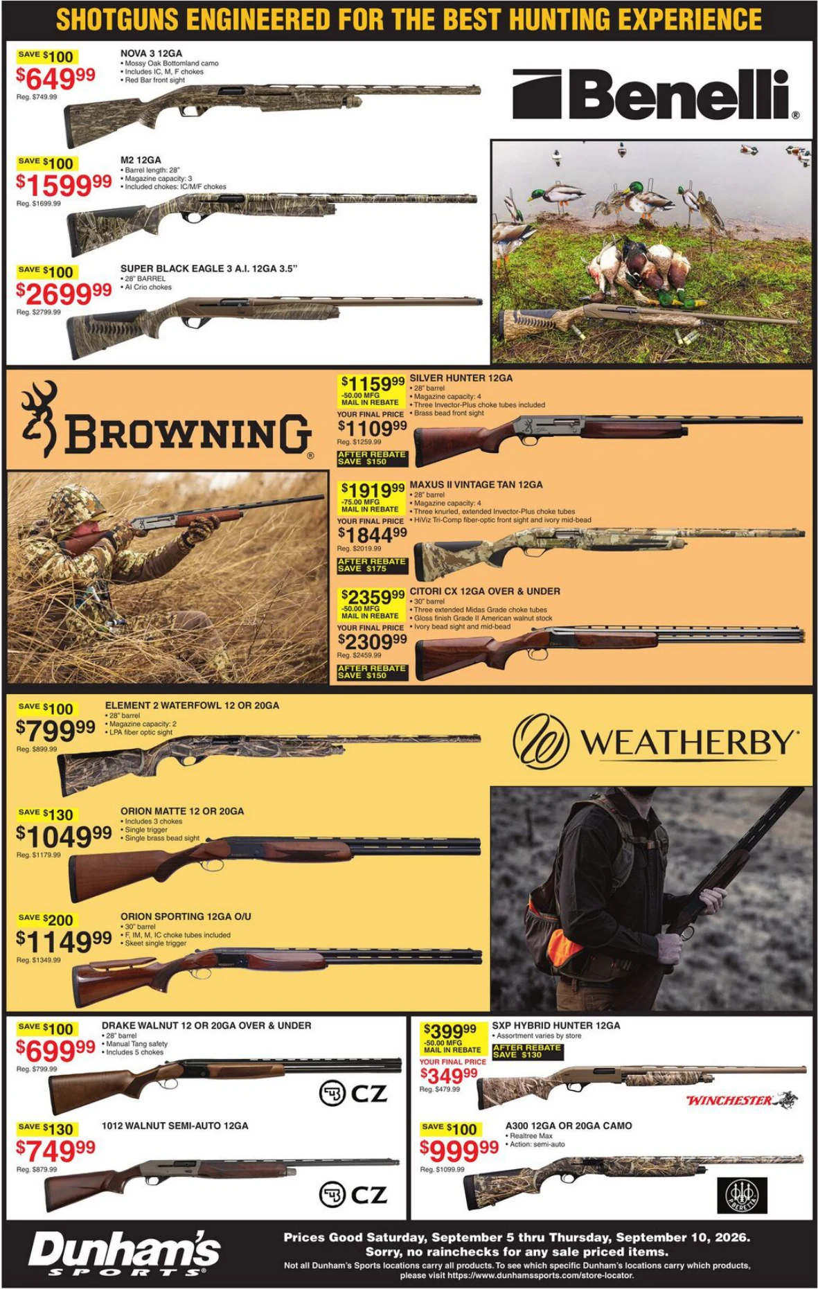 Dunham's Sports Weekly Ad - Page 4