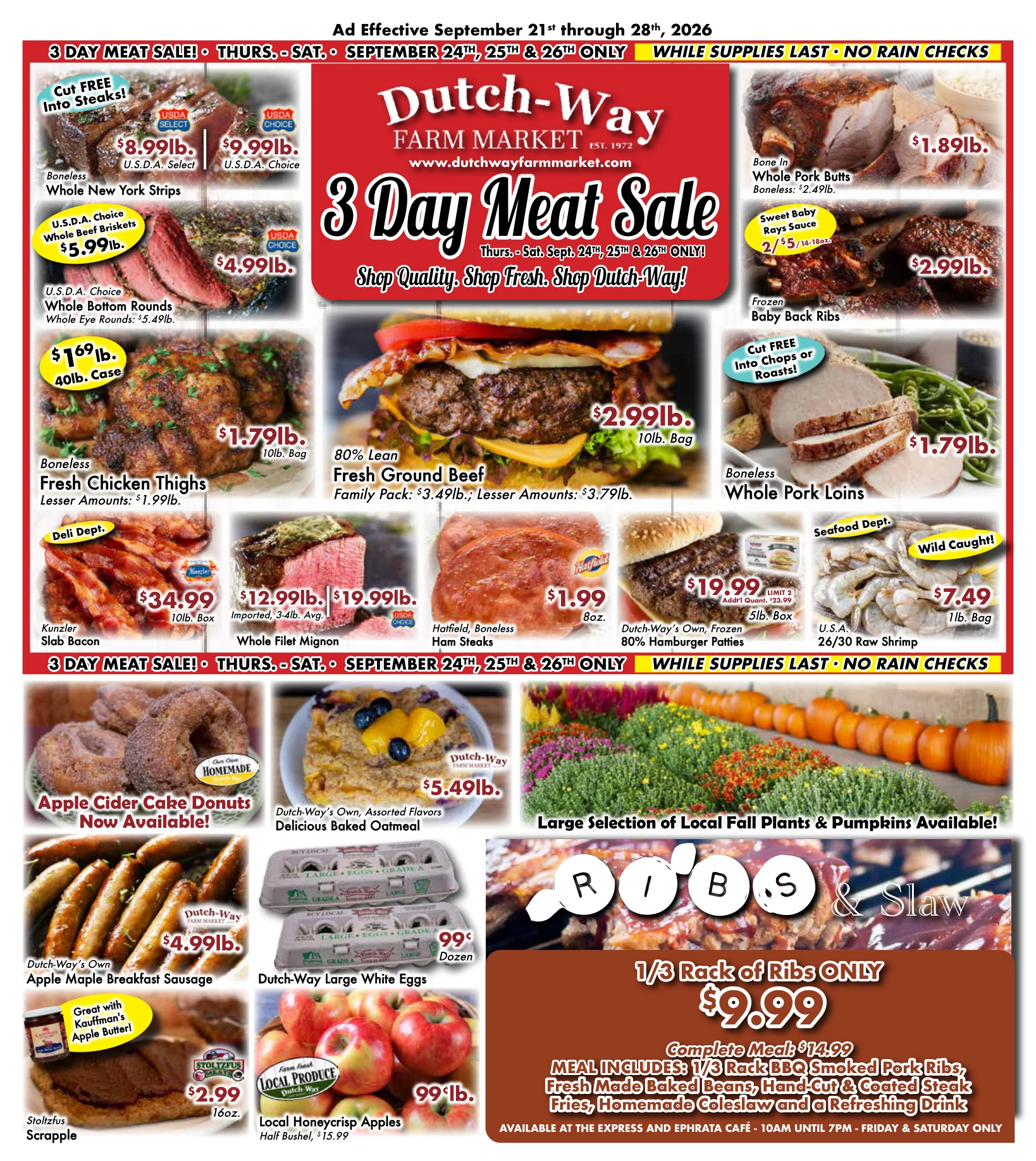 Dutch Way Weekly Ad - Page 1