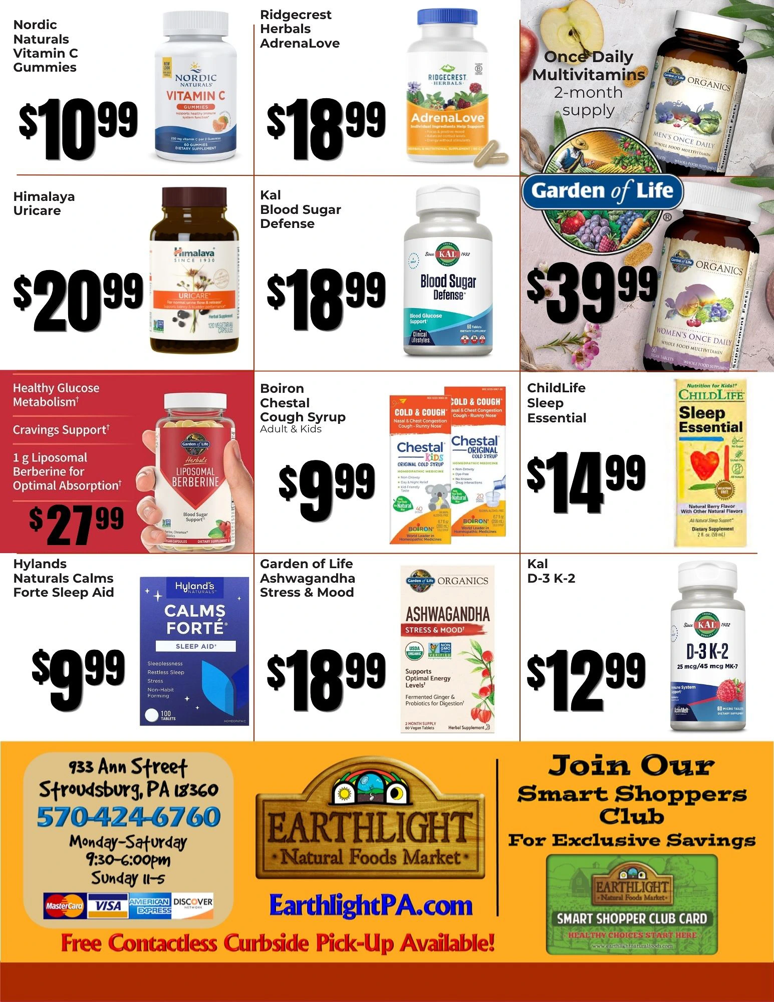 Earthlight Natural Foods - Stroudsburg Monthly Flyer - Page 8