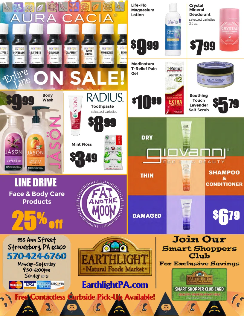 Earthlight Natural Foods - Stroudsburg Monthly Flyer - Page 8