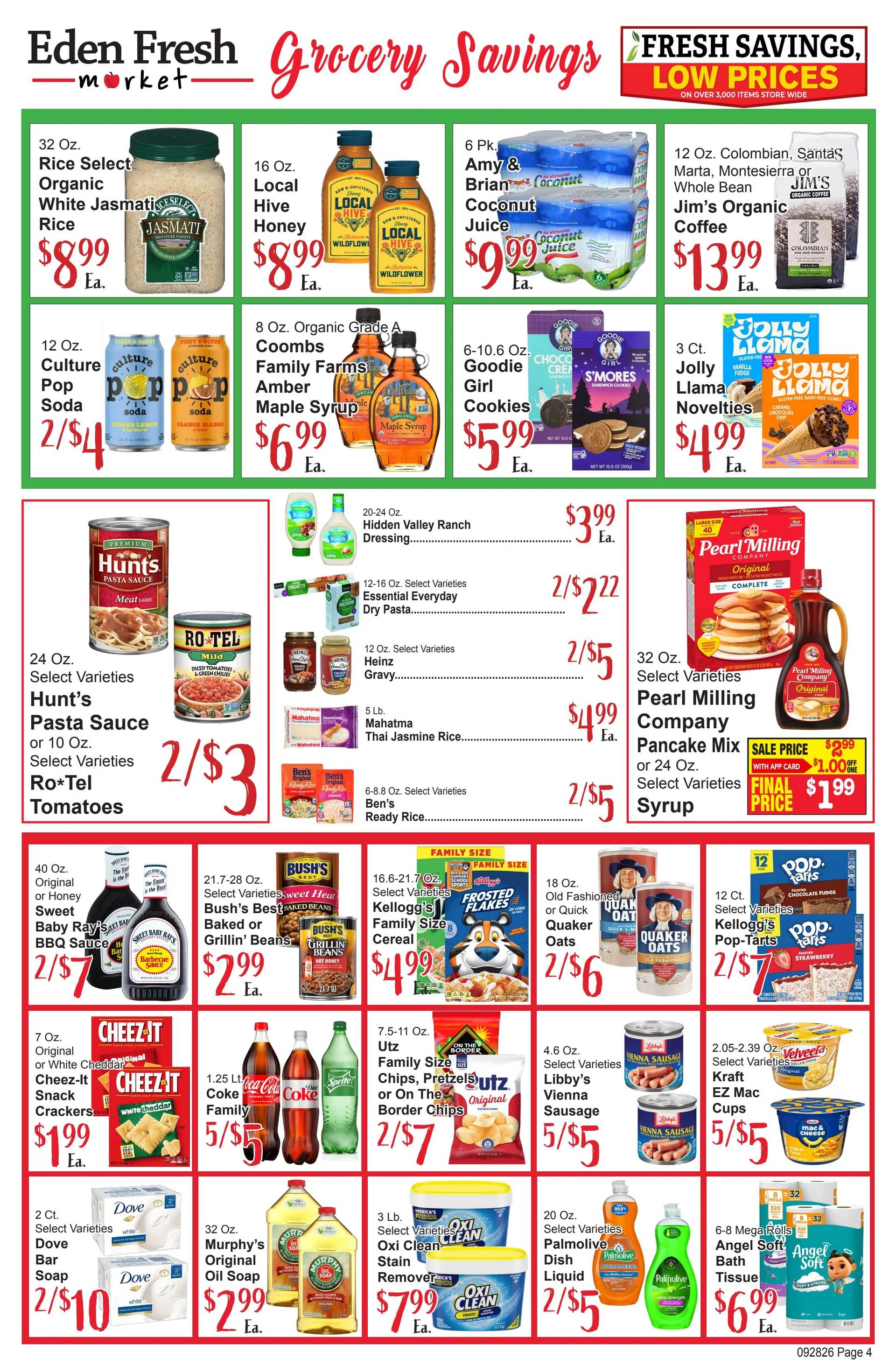 Eden Fresh Market Weekly Ad 9/28/2026 - 10/4/2026 - Page 4