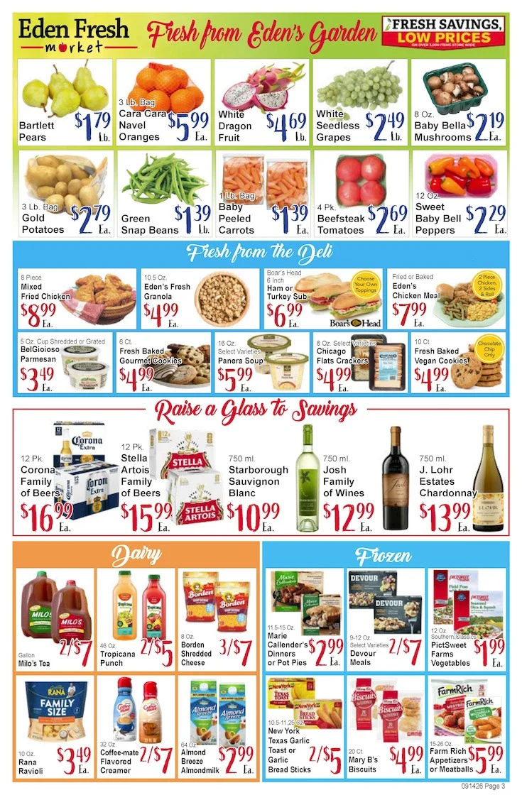 Eden Fresh Market Weekly Ad - Page 3