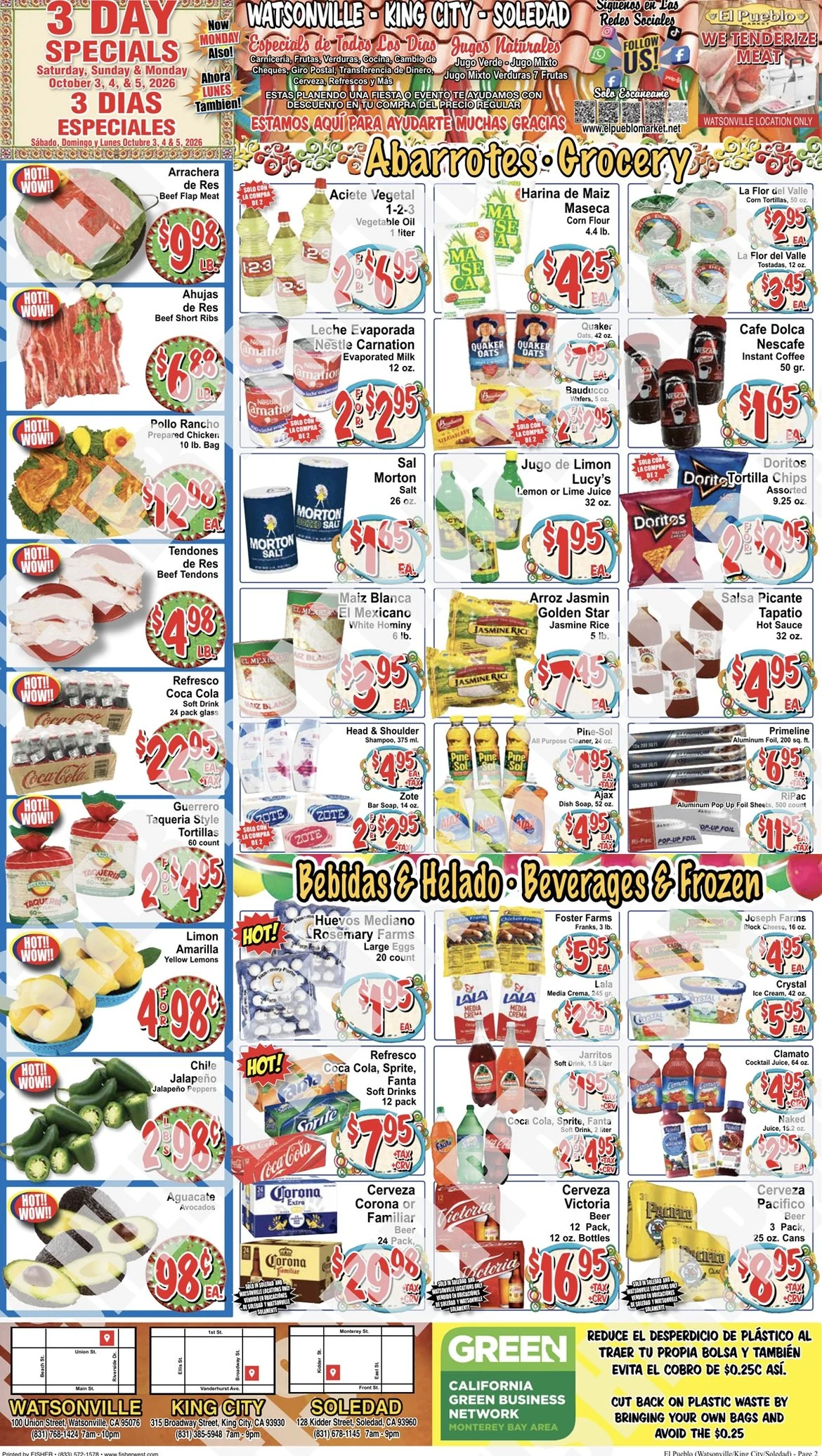 El Pueblo Market Weekly Ad - Page 2