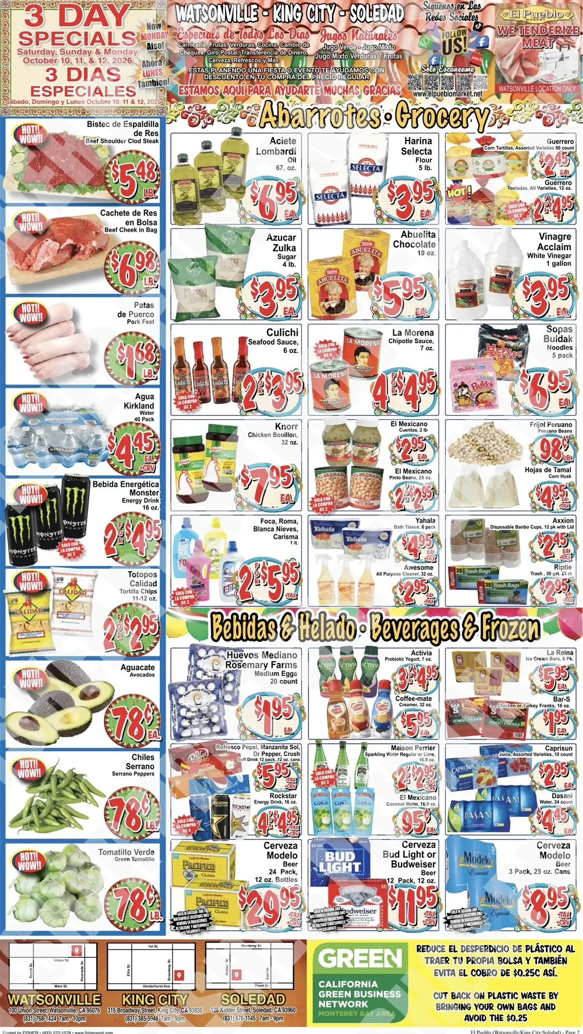 El Pueblo Market Weekly Ad - Page 2