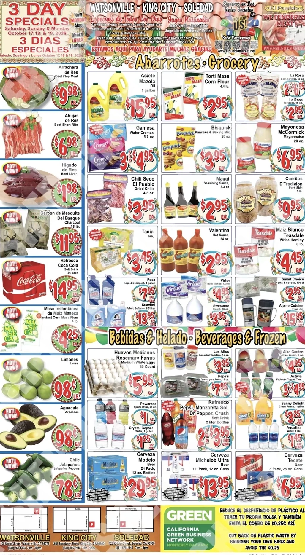 El Pueblo Market Weekly Ad - Page 2