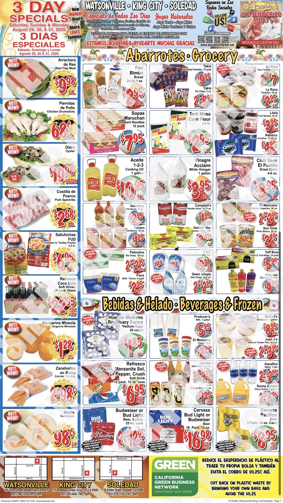 El Pueblo Market Weekly Ad - Page 2
