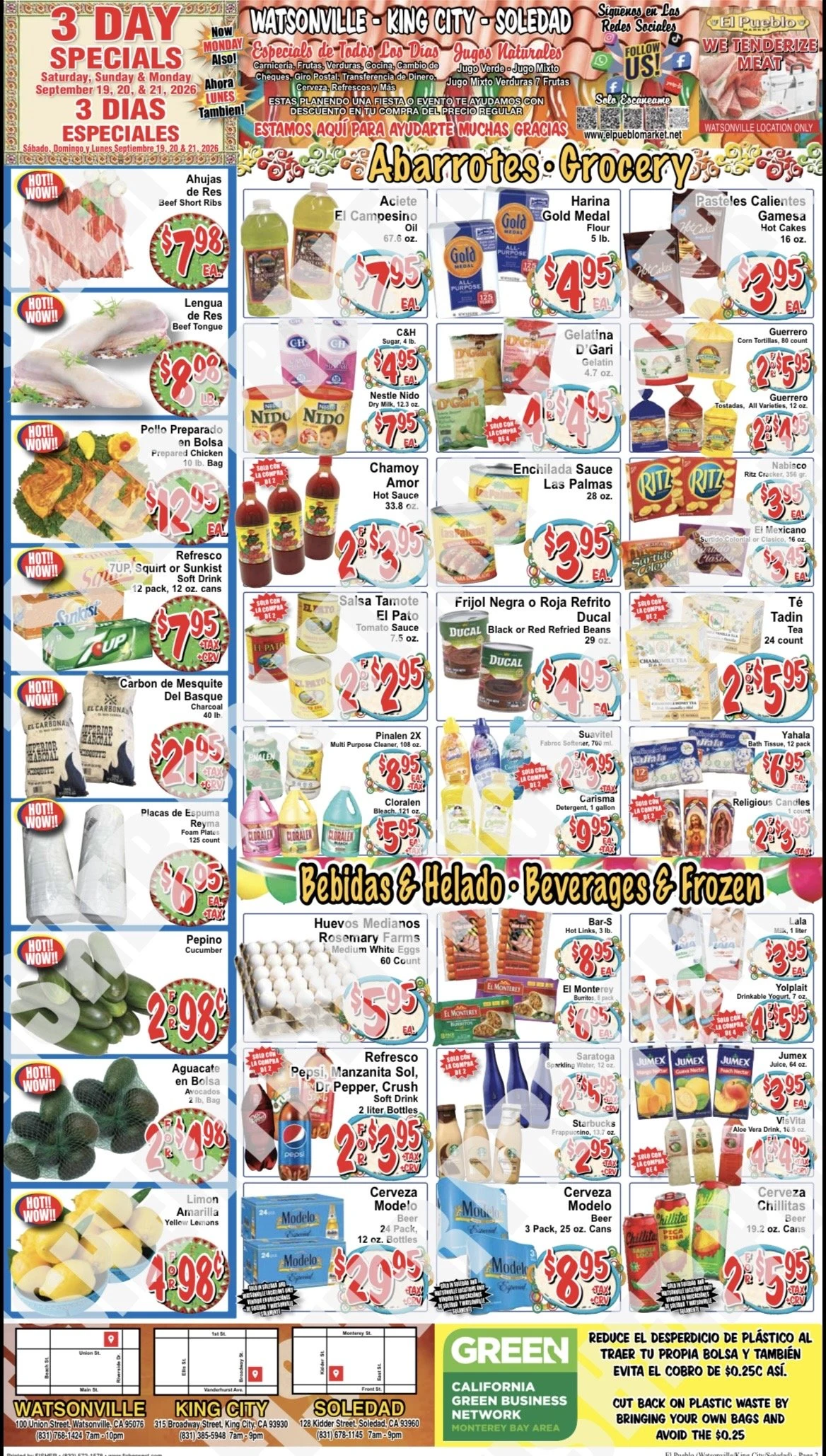El Pueblo Market Weekly Ad - Page 2
