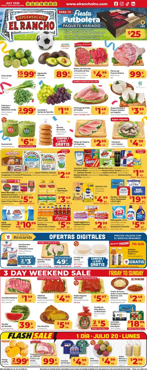 Weekly Ad July 15th to July 21st