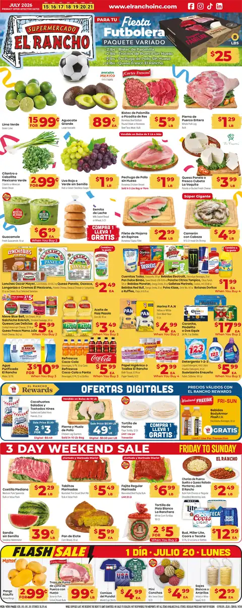 Weekly Ad July 15th to July 21st