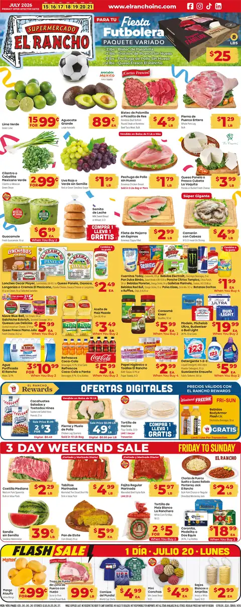 Weekly Ad July 15th to July 21st