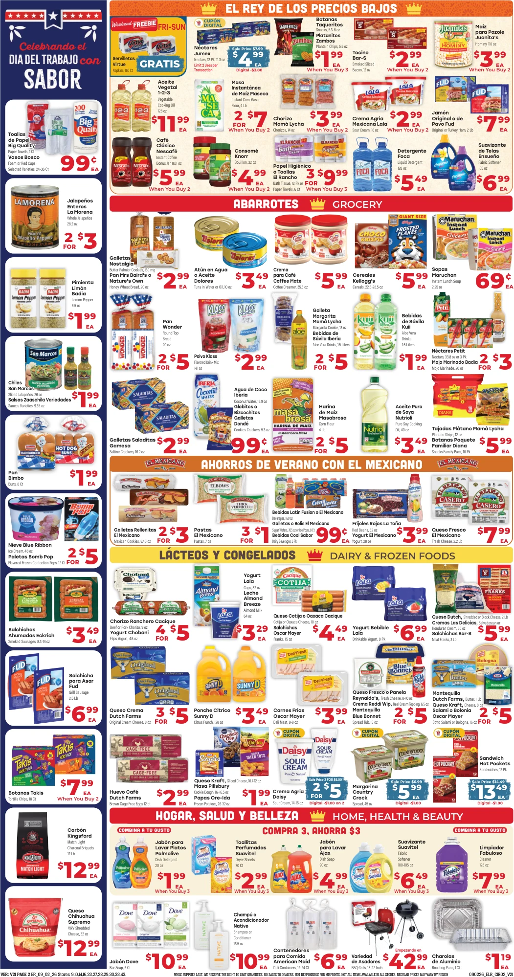 El Rancho Weekly Ad Sep 02nd to Sep 08th - Page 2