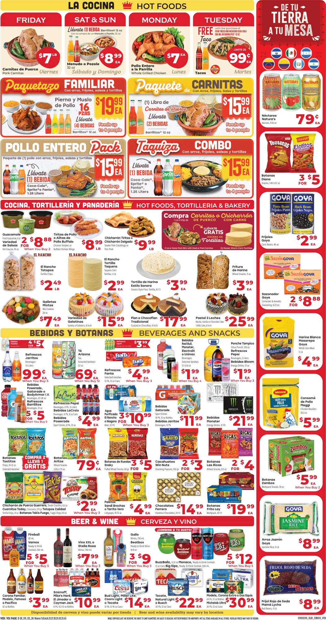 El Rancho Weekly Ad Sep 02nd to Sep 08th - Page 3