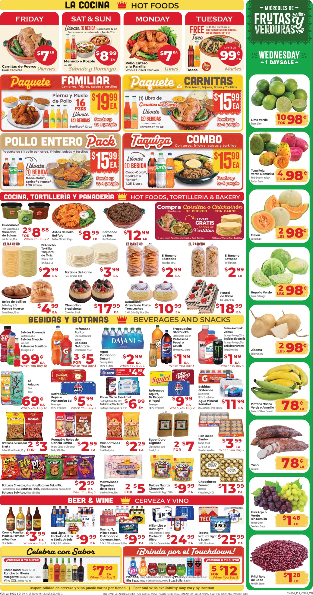 El Rancho Weekly Ad Sep 16th to Sep 22nd - Page 3