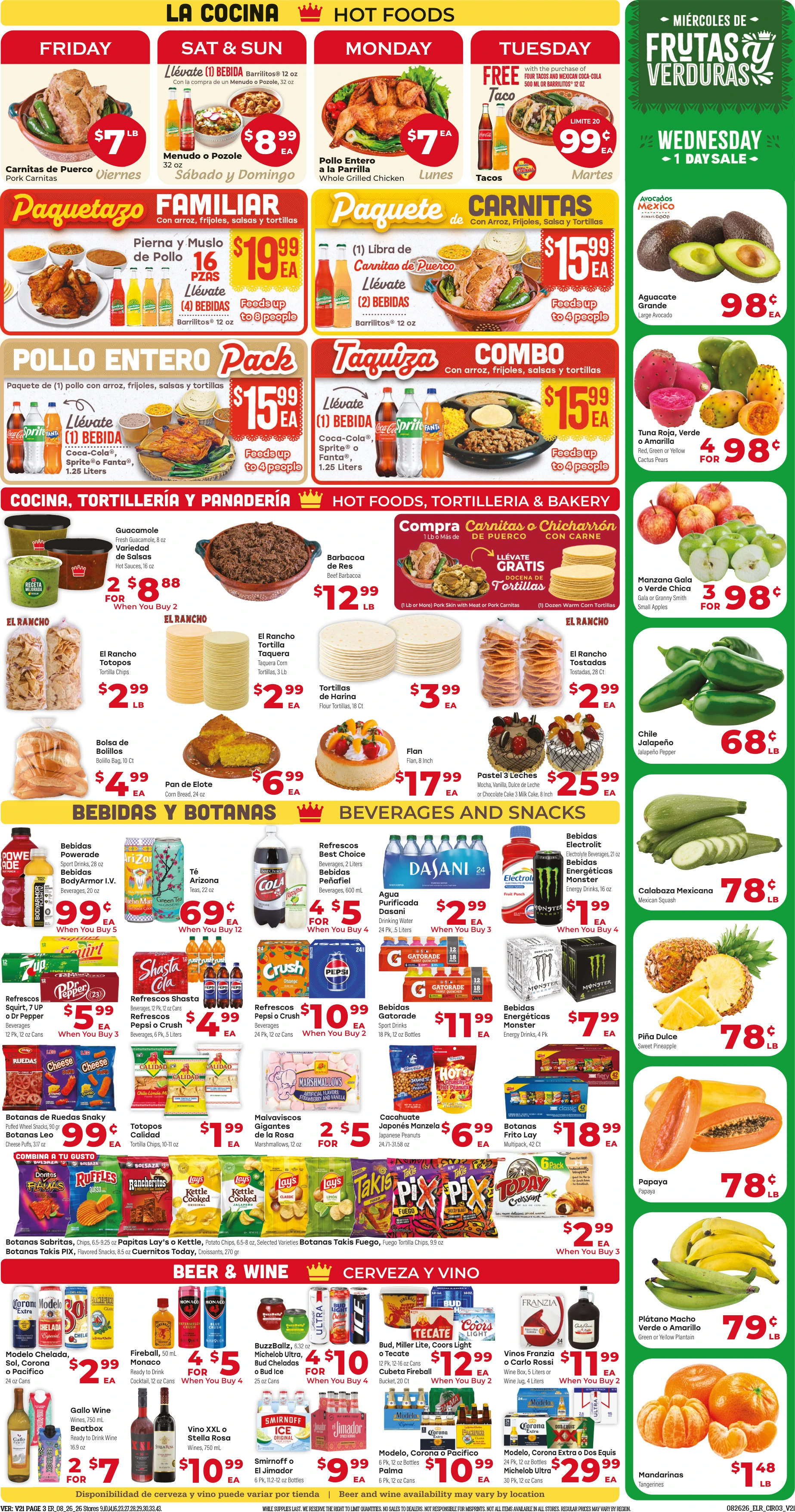 El Rancho Weekly Ad Aug 26th to Sep 1st - Page 3